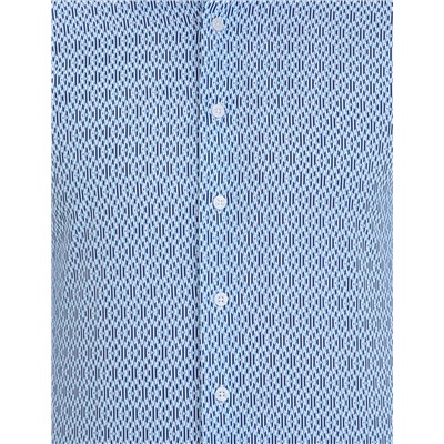 Lacivert Slim Fit Uzun Kollu Gömlek