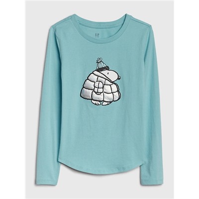 Kids Snoopy Graphic T-Shirt