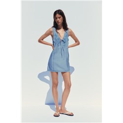 EMBROIDERED SHORT DRESS