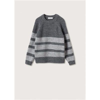 Jersey punto rayas -  Niño | MANGO OUTLET España