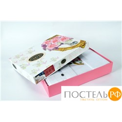 Постельное белье "Карвен" сатин евро (Doris kahve) (арт. N021 Doris kahve)