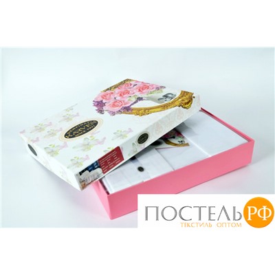 Постельное белье "Карвен" сатин евро (Doris kahve) (арт. N021 Doris kahve)