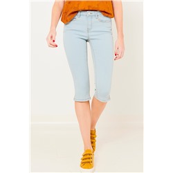Pantalón pirata vaquero Azul
