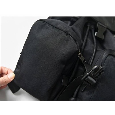 DIESE*L 🎒 спортивный рюкзак из водоотталкивающей ткани со вставками из воловьей кожи, высококачественная реплика✔️ унисекс