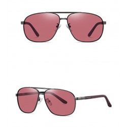 IQ30032 - Солнцезащитные очки ICONIQ 6306 Gun grilled Black Sea Magenta C21-P39