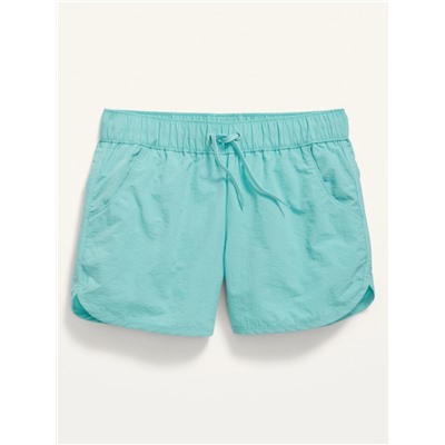 Dolphin-Hem Board Shorts for Girls