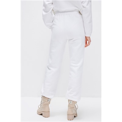 Pantalón recto Blanco
