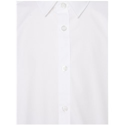 White Boys Plus Fit Short Sleeve School Shirts 2 Pack