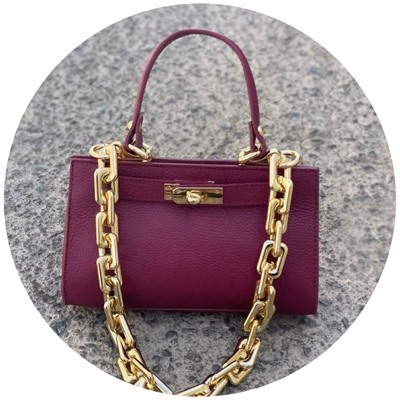 Ab.Zapatos PELLE Birkin CG (760) granate