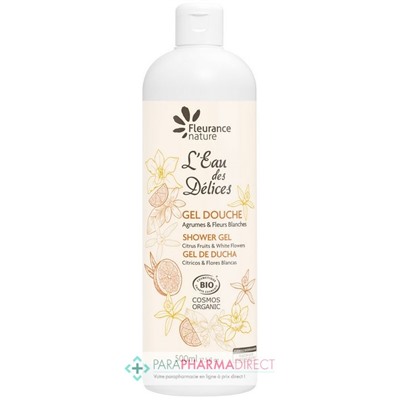 Fleurance Nature Gel Douche - Agrumes & Fleurs Blanches - BIO 500 ml