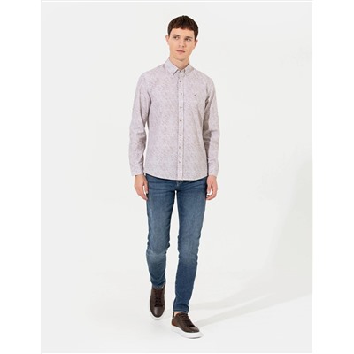 Vizon Slim Fit Uzun Kollu Gömlek