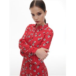Hemdblusenkleid aus Viskose