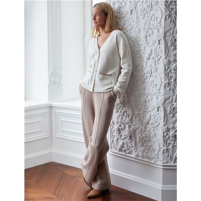 Кардиган из пряжи с кашемиром