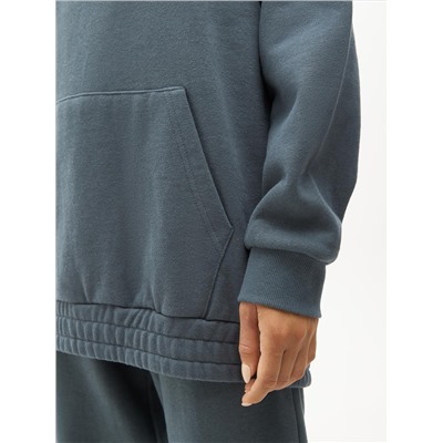 ТРИКОТАЖНОЕ OVERSIZE ХУДИ ИЗ ПЕРЕРАБОТАННЫХ МАТЕРИАЛОВ