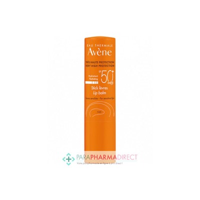 Avène Solaire SPF50+ Très Haute Protection Stick Lèvres 3g