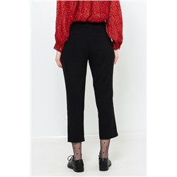 Pantalón recto Negro