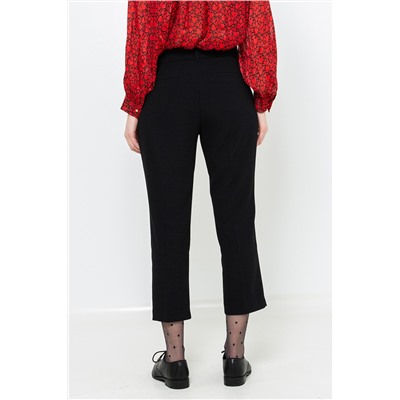 Pantalón recto Negro