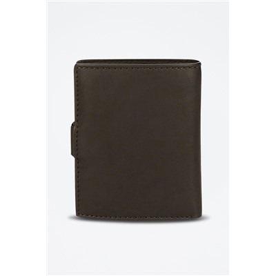 Cartera Badge Marrón