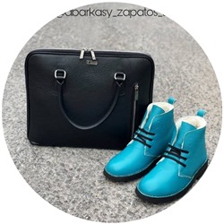 Ab.Zapatos 4619/2 Turquesa+Ab. Z. PELLE · PORTATEL/2 napa (1210) АКЦИЯ