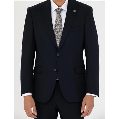 Lacivert Slim Fit Takım Elbise