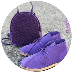 AB.Z. SAFARY Lavanda+AB.Z · Pelle · mochila 421 (650) morado