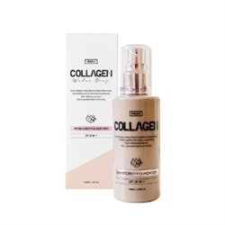 PEKAH Collagen Water Drop Foundation No. 21 Light Beige Увлажняющая тональная основа с коллагеном №21 светло-бежевый SPF20 100мл