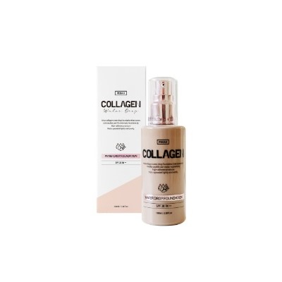 PEKAH Collagen Water Drop Foundation No. 23 Natural Beige Увлажняющая тональная основа с коллагеном №23 натуральный бежевый SPF20 100мл