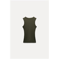 WIDE-RIBBED TOP