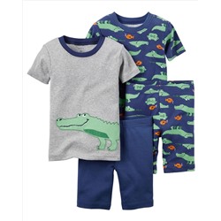 4-Piece Snug Fit Cotton PJs