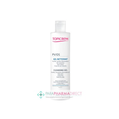 Topicrem PV/DS Gel Nettoyant Corps & Cuir Chevelu 200ml