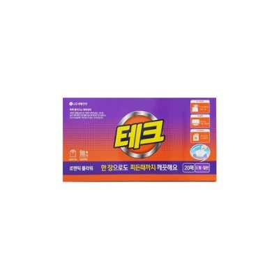 ★EVENT★ LG Tech Easy Sheet Detergent (Romantic flower)