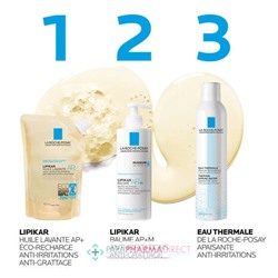 La Roche Posay Lipikar Huile Lavante AP+ - Relipidante Anti-Irritations Anti-Grattage - ECO RECHARGE 400ml