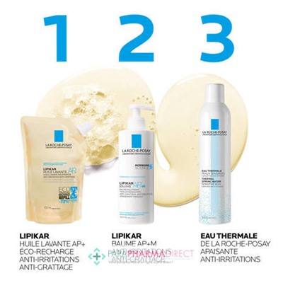 La Roche Posay Lipikar Huile Lavante AP+ - Relipidante Anti-Irritations Anti-Grattage - ECO RECHARGE 400ml