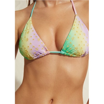Triangel-Bikinioberteil mit verschiebbaren Cups Panama