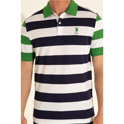 Erkek Regular Fit Polo Yaka Lacivert Tişört