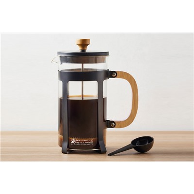 Френч-пресс, 1 мл, стекло Б/сталь, с деревянной ручкой, Blend Sumatra, 62238