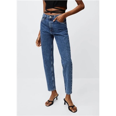 Vaqueros mom tiro alto -  Mujer | MANGO OUTLET España