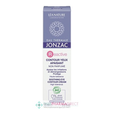 Eau Thermale Jonzac - Reactive - Contour Yeux Apaisant BIO 15ml