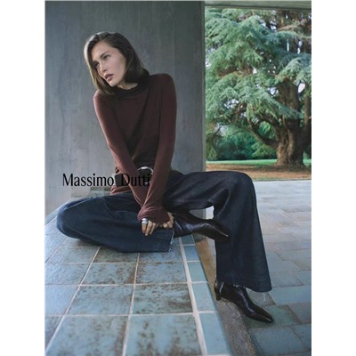 Женская лёгкая водолазка тонкой воздушной вязки Massim*o Dutti ОРИГИНАЛ!