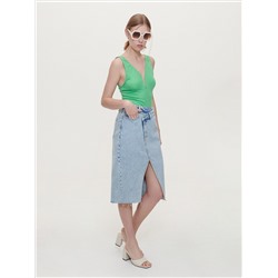 Eco Aware Rock aus Denim