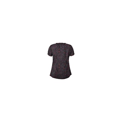 UA Soft Stitch Black Scrub Top