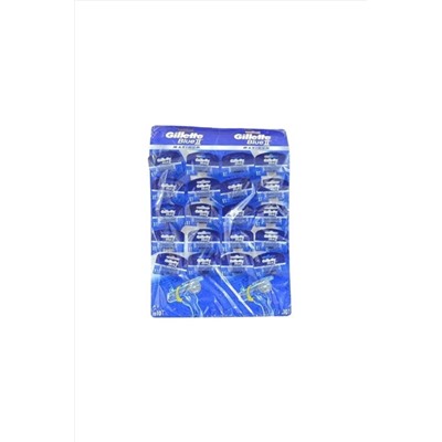 Gillette, Blue 2 Maximum Kartela 20'li