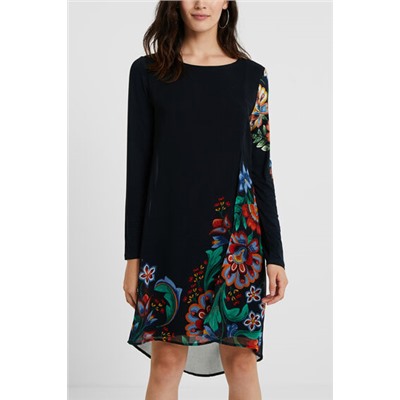 Vestido multicapas floral