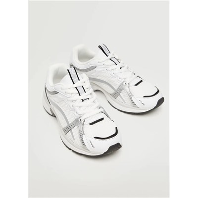 Deportiva combinada cordones -  Niño | MANGO OUTLET España