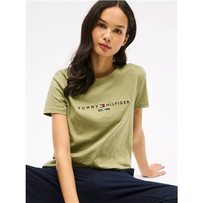 Embroidered Tommy Logo T-Shirt