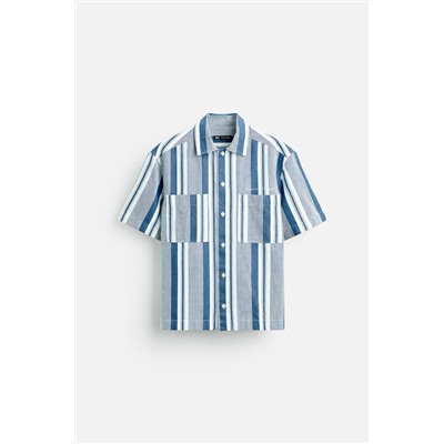 CAMISA ESTRUCTURA RAYAS