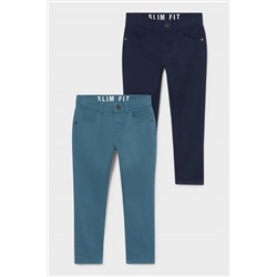 Multipack 2er - Hose - Slim Fit