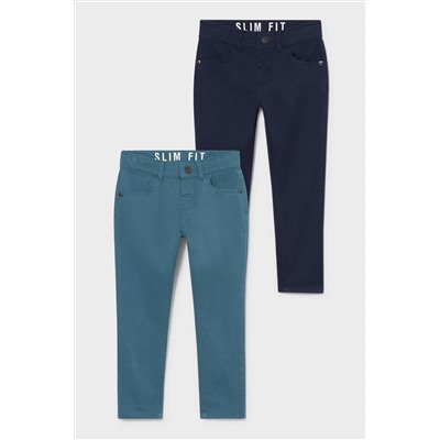 Multipack 2er - Hose - Slim Fit