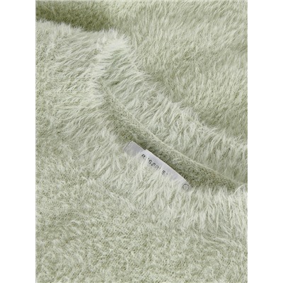 Pullover aus weichem Strickstoff