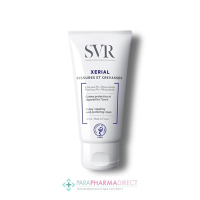SVR Xérial Fissures et Crevasses Crème Protectrice et Réparatrice 7 Jours 50ml